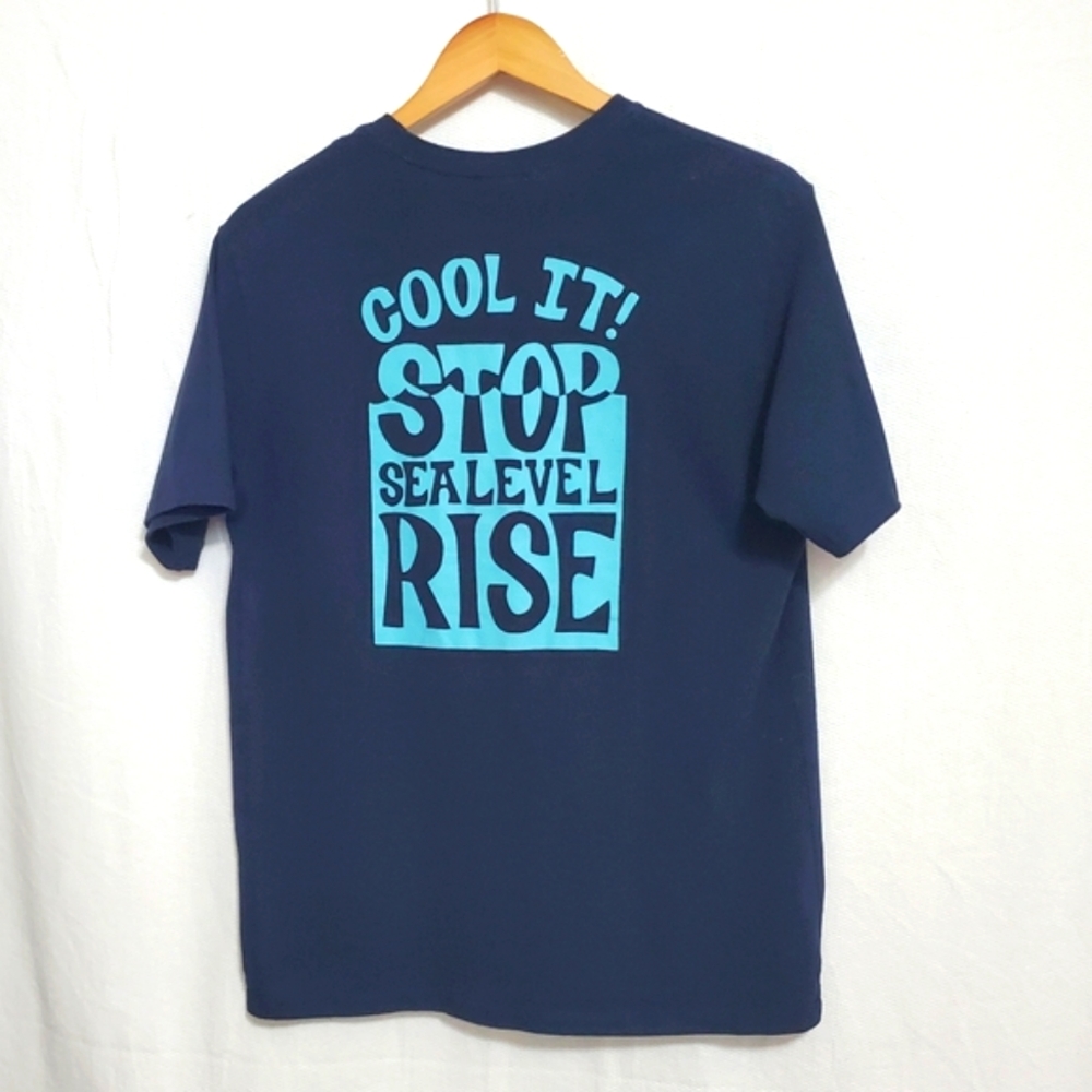 Patagonia Blue Cotton Cool It Graphic T-Shirt Mens Medium